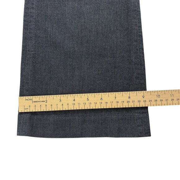 Banana Republic Martin Fit Trouser Pants – Dark Navy Wool Blend – Size 4 - Picture 16 of 16